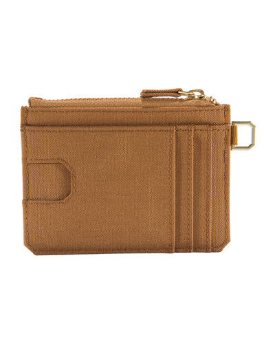 Carhartt Nylon Duck Zip Card Keeper Wallet