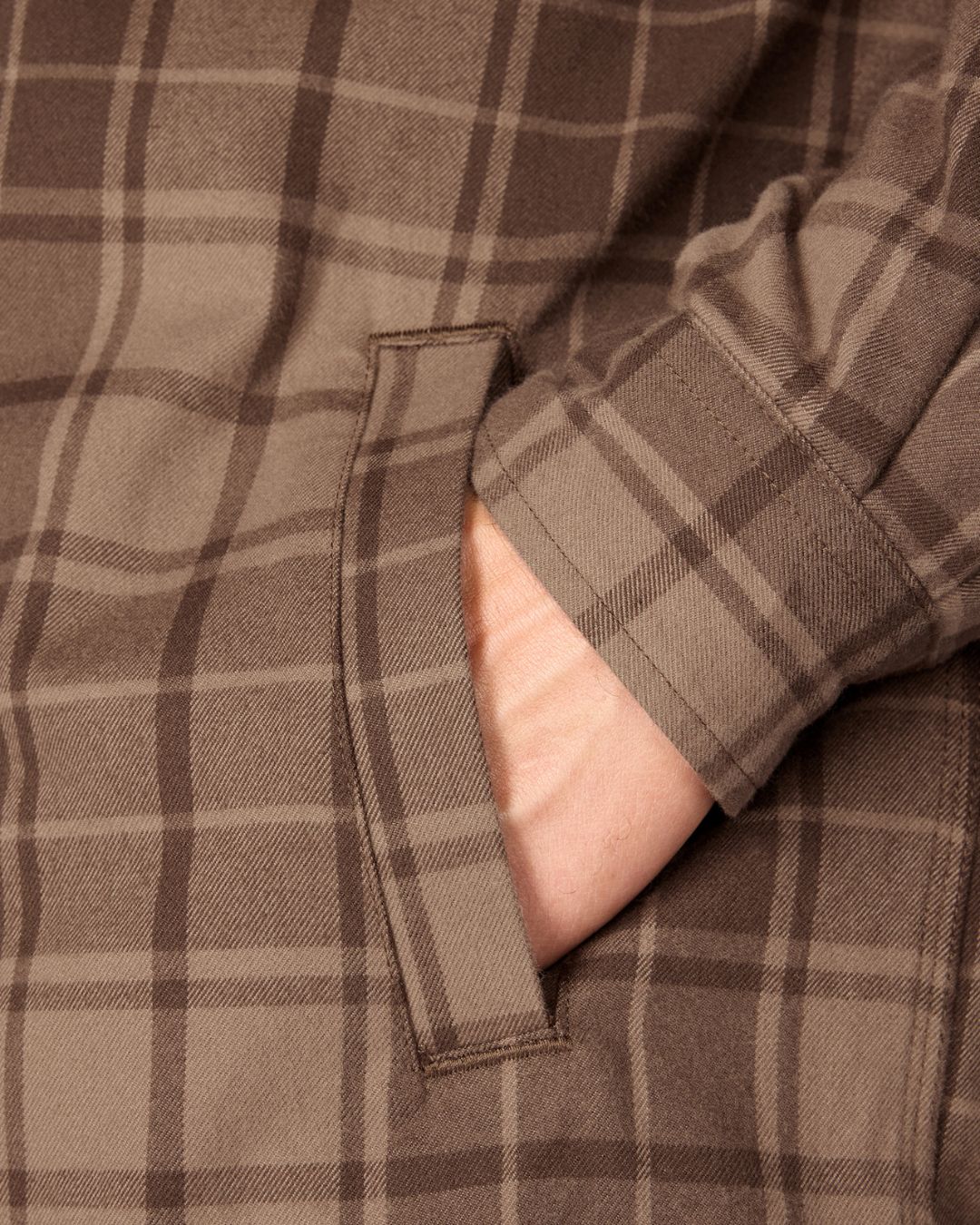 Carhartt Relaxed Fit Flannel Sherpa-Lined Shirt Jacket