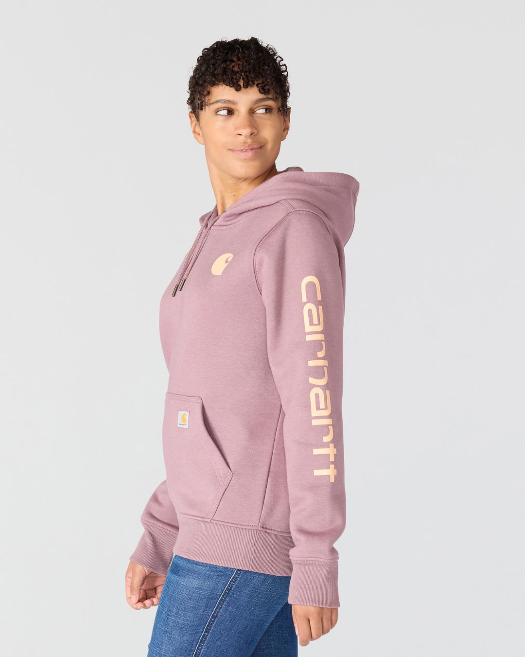 Carhartt Womens Iconic Clarksburg Logo Sweatshirt