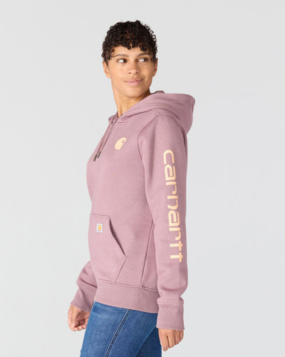 Carhartt Womens Iconic Clarksburg Logo Sweatshirt