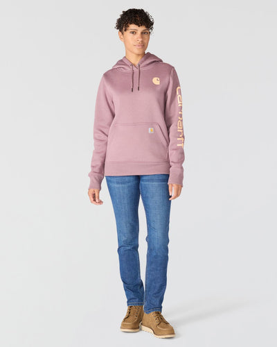 Carhartt Womens Iconic Clarksburg Logo Sweatshirt