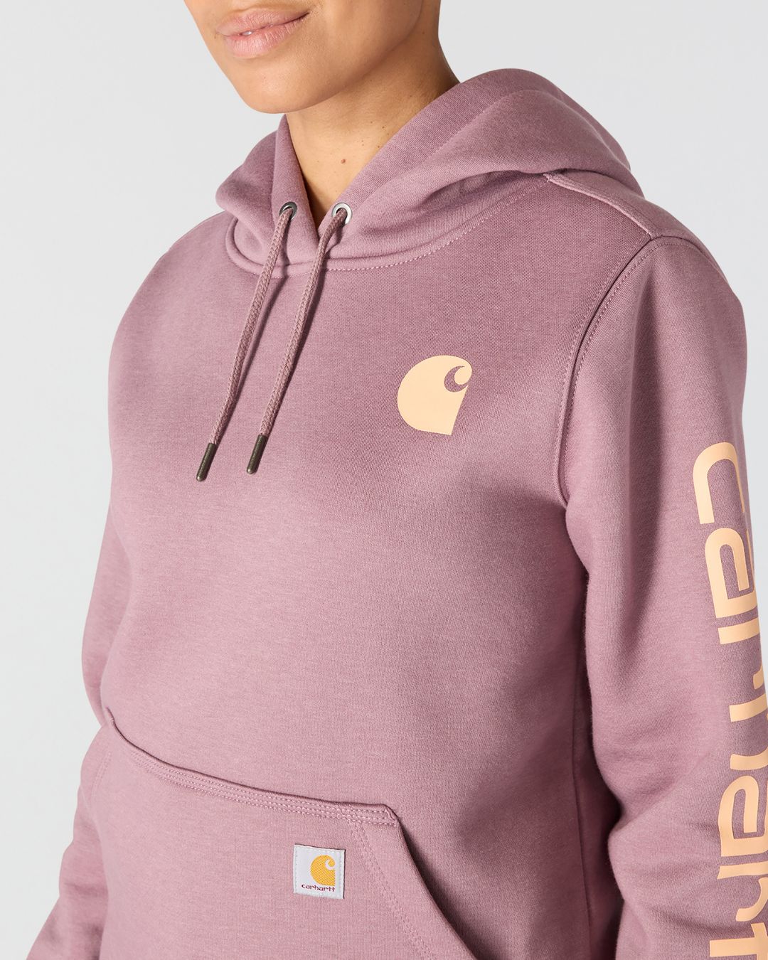 Carhartt Womens Iconic Clarksburg Logo Sweatshirt