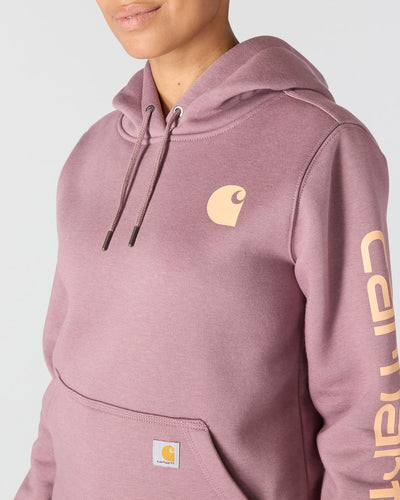 Carhartt Womens Iconic Clarksburg Logo Sweatshirt