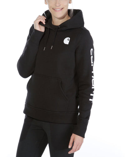 Carhartt Womens Iconic Clarksburg Logo Sweatshirt