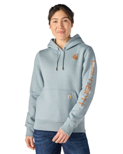 Carhartt Womens Iconic Clarksburg Logo Sweatshirt