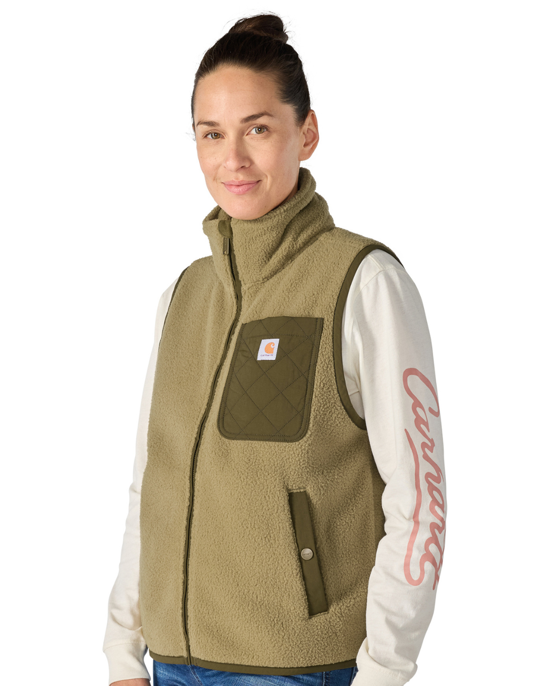 Carhartt Womens Sherpa Fleece Vest