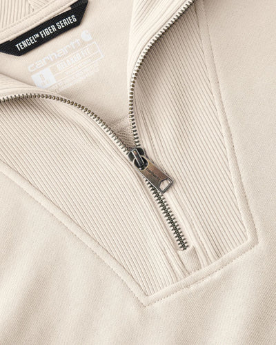 Carhartt Womens Tencel™ Fiber Series Half-Zip Sweatshirt