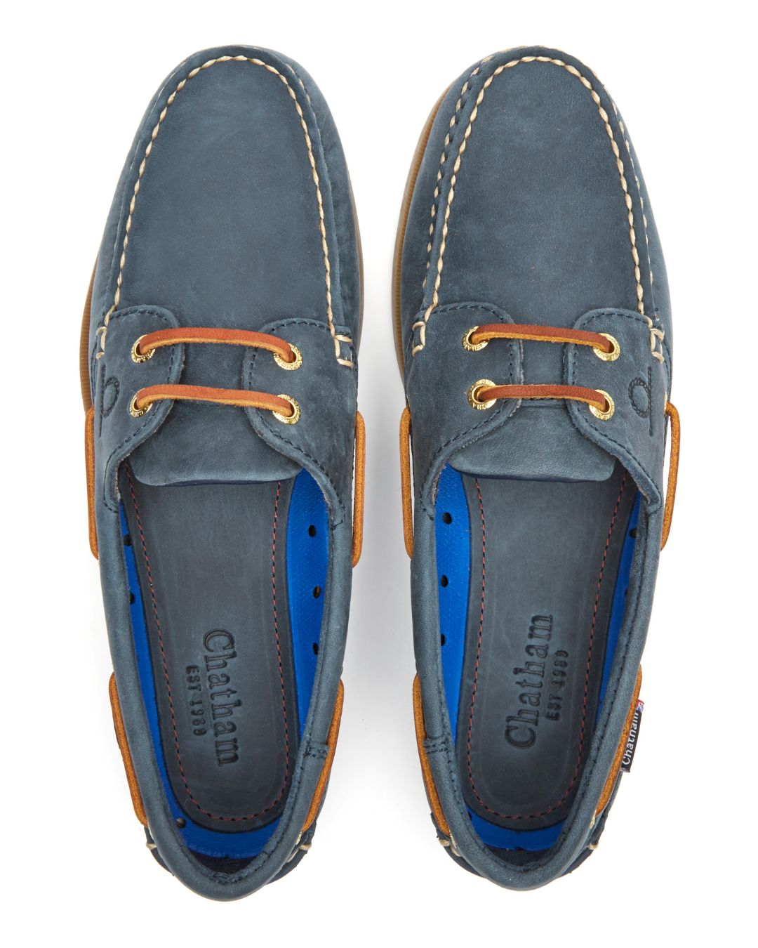 Chatham Deck II G2 Premium Leather Boat Shoes