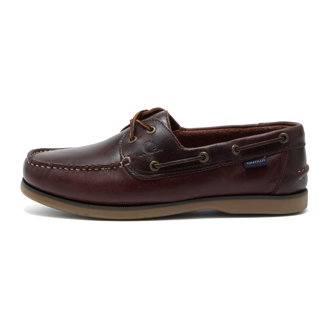 Chatham Whitstable Leather Boat Shoes