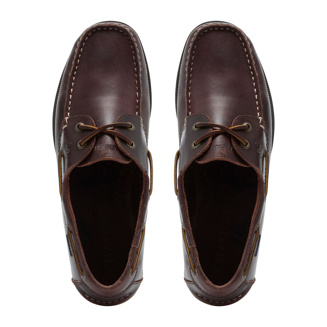 Chatham Whitstable Leather Boat Shoes