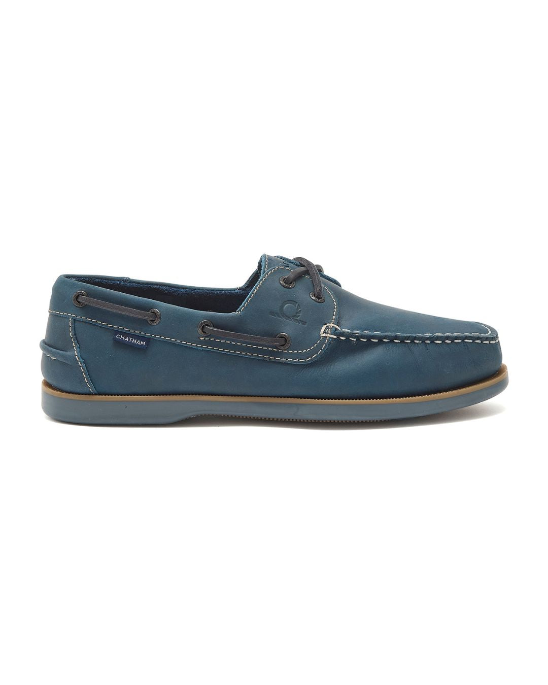 Chatham Whitstable Leather Boat Shoes