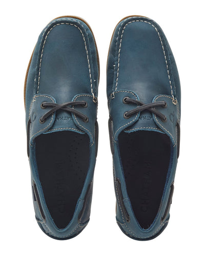 Chatham Whitstable Leather Boat Shoes