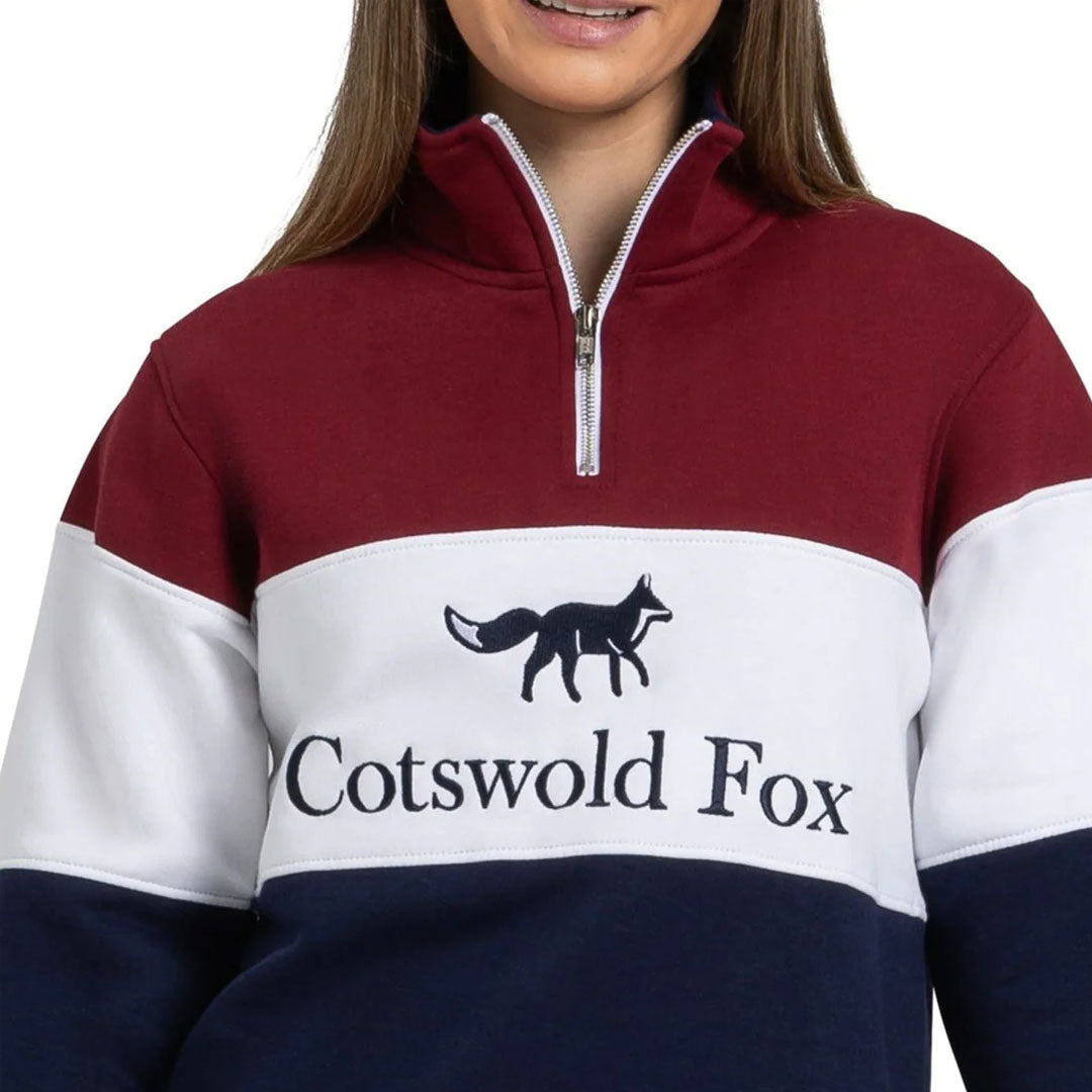 Cotswold Fox Cirencester Quarter Zip Jumper