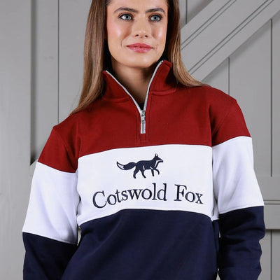 Cotswold Fox Cirencester Quarter Zip Jumper