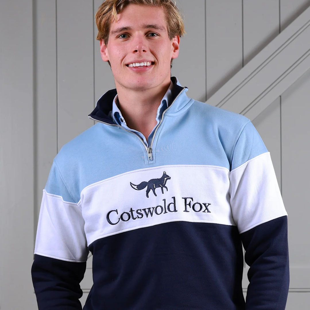 Cotswold Fox Cirencester Quarter Zip Jumper