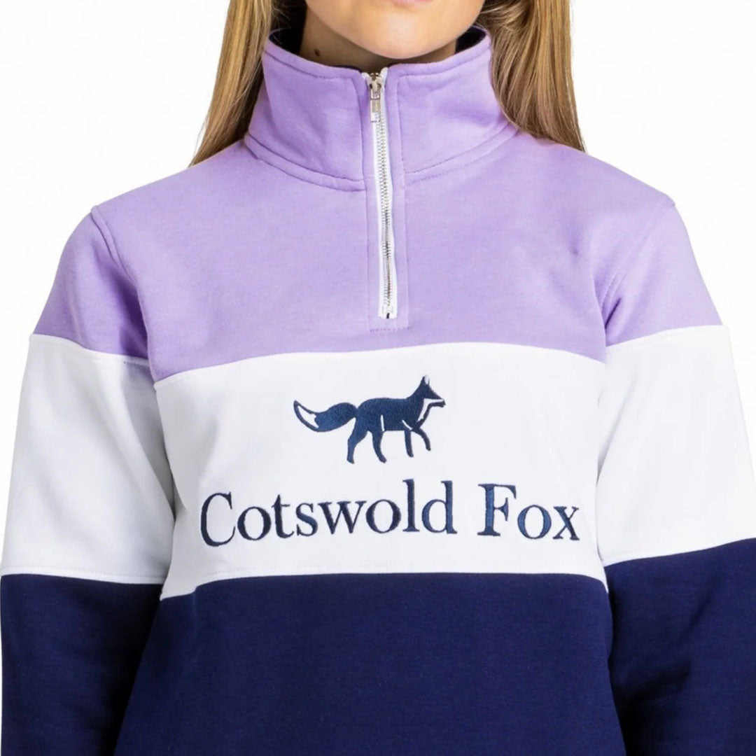 Cotswold Fox Cirencester Quarter Zip Jumper