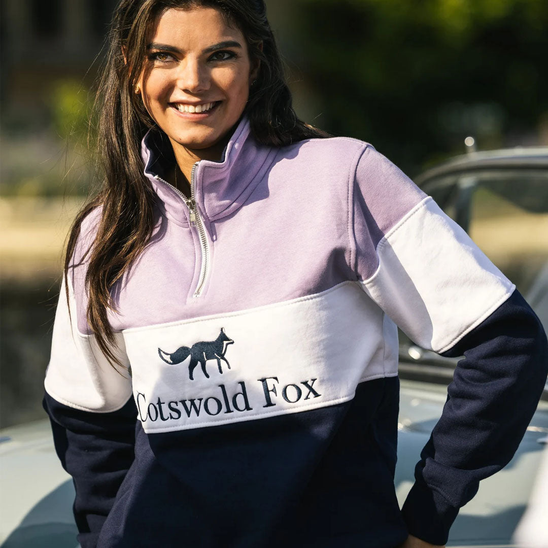 Cotswold Fox Cirencester Quarter Zip Jumper