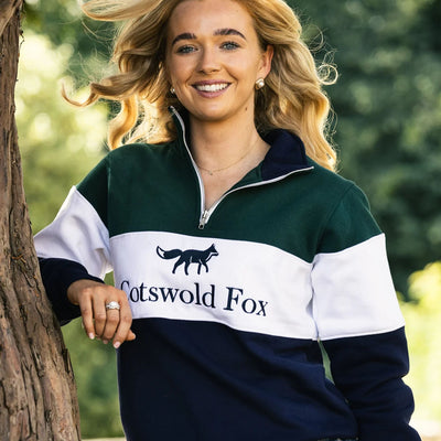 Cotswold Fox Cirencester Quarter Zip Jumper
