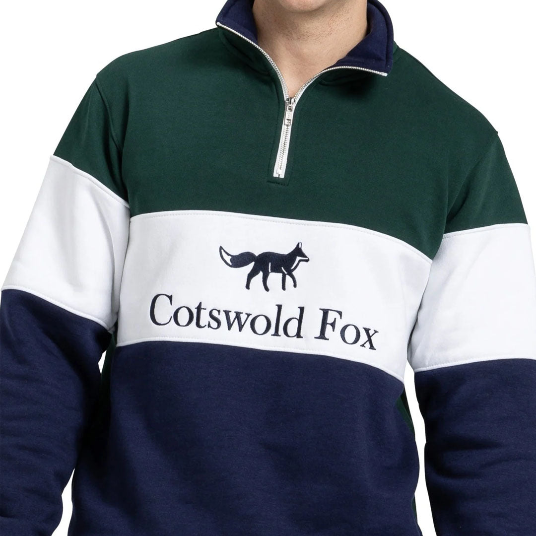 Cotswold Fox Cirencester Quarter Zip Jumper