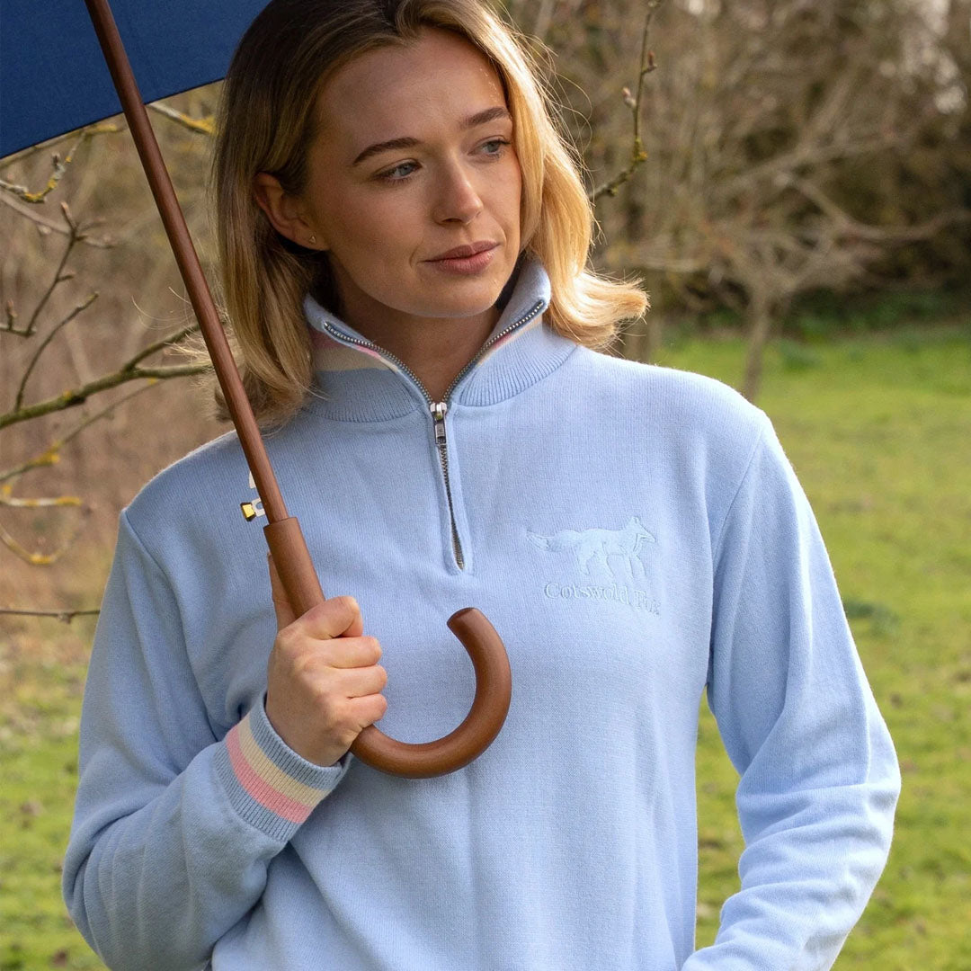 Cotswold Fox Knitted Quarter Zip