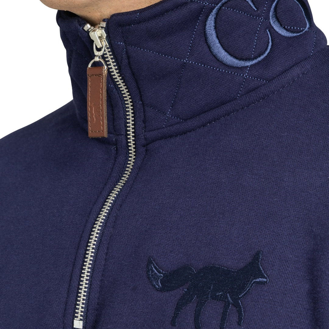 Cotswold Fox Tetbury Quarter Zip Jumper