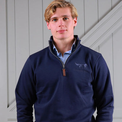 Cotswold Fox Tetbury Quarter Zip Jumper