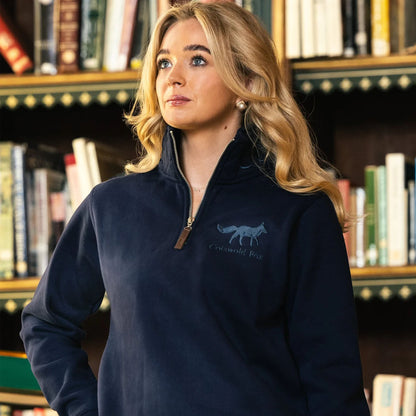 Cotswold Fox Tetbury Quarter Zip Jumper