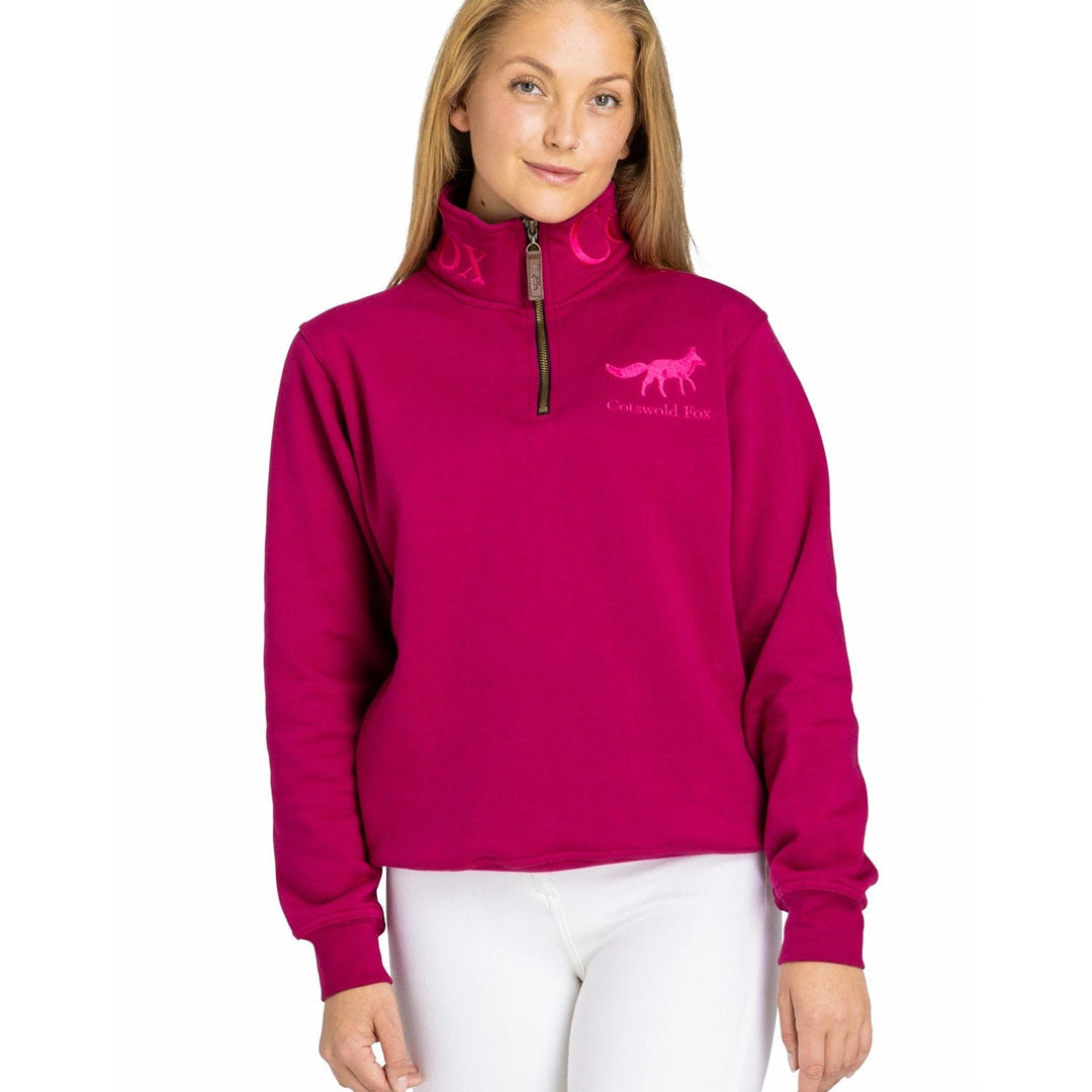 Cotswold Fox Tetbury Quarter Zip Jumper