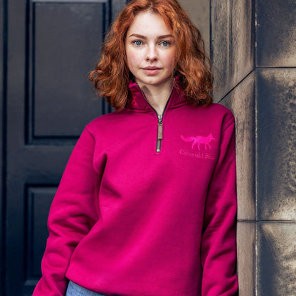 Cotswold Fox Tetbury Quarter Zip Jumper