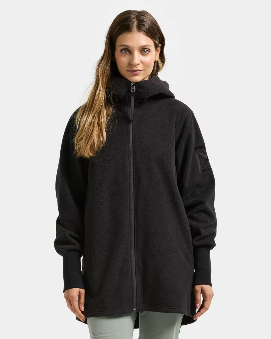 Didriksons Rinda Womens Windproof Full Zip Fleece Jacket