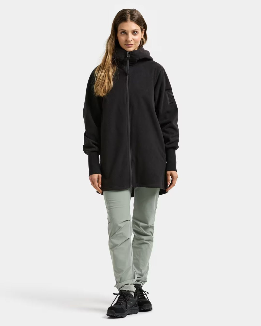 Didriksons Rinda Womens Windproof Full Zip Fleece Jacket