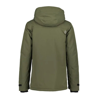 Olive green Didriksons Stefan Jacket, perfect for country clothing and hunting adventures