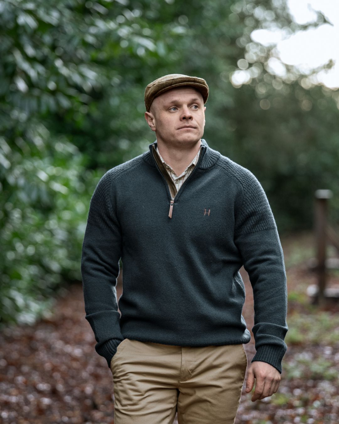 Harkila Vincent Merino Half Zip Pullover