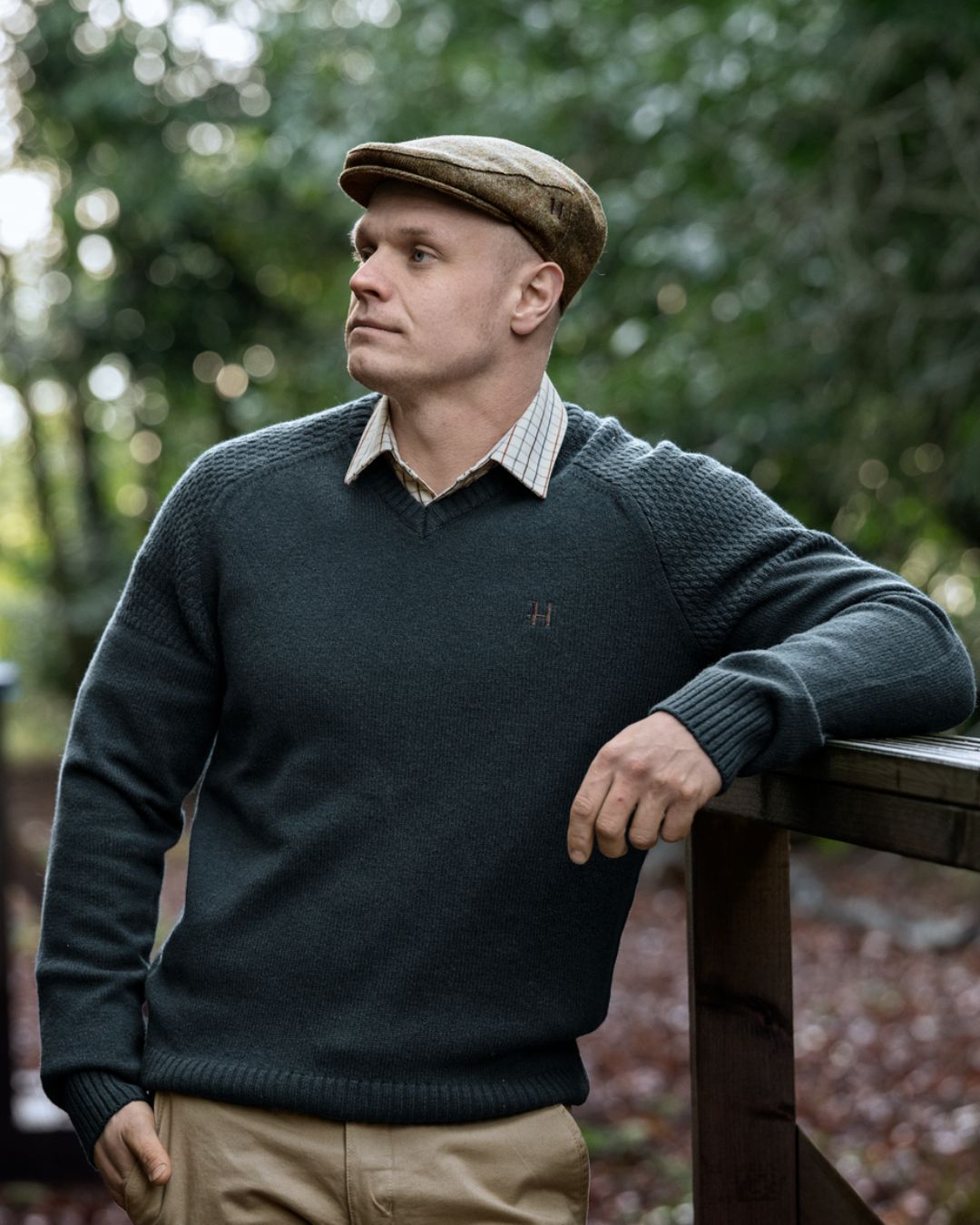Harkila Vincent Merino V-Neck Pullover