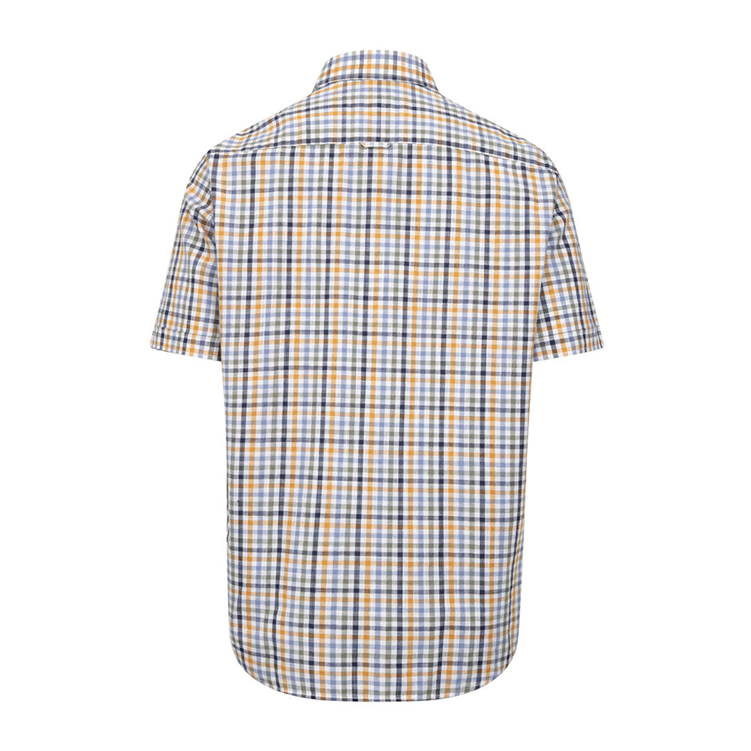 Hoggs Of Fife Aberdour Short Sleeve Checked Shirt