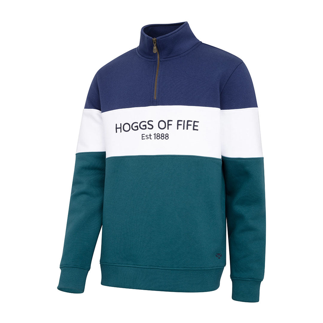 Hoggs Of Fife Dumfries 1888 Gents 1/4 Zip Sweatshirt