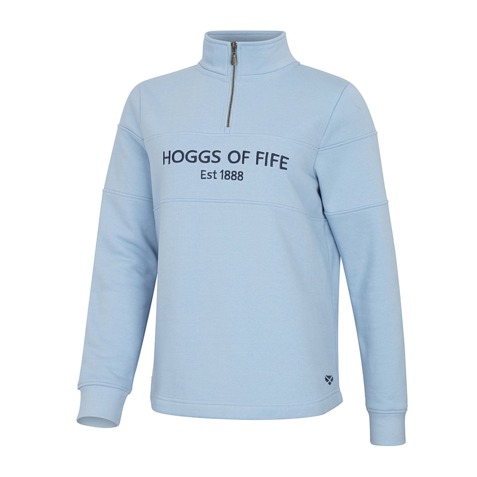 Hoggs Of Fife Dumfries 1888 Ladies 1/4 Zip Sweatshirt