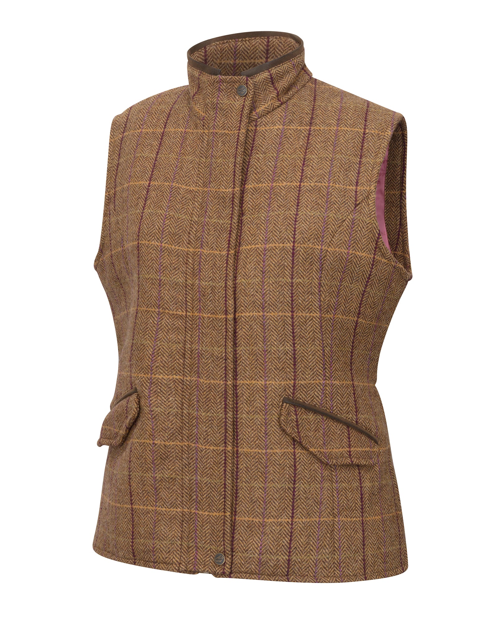 Hoggs of Fife Eden Ladies Technical Tweed Gilet