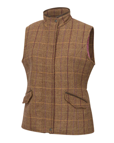 Hoggs of Fife Eden Ladies Technical Tweed Gilet
