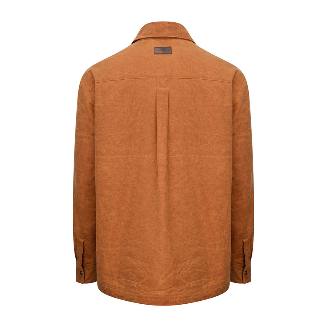 Hoggs of Fife Huntly Waxed Canvas Utility Overshirt