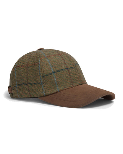 Hoggs of Fife Kingussie Tweed Baseball Cap