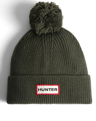 Hunter Anagach Ribbed Pom Beanie and Gloves Set
