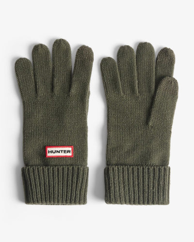 Hunter Anagach Ribbed Pom Beanie and Gloves Set