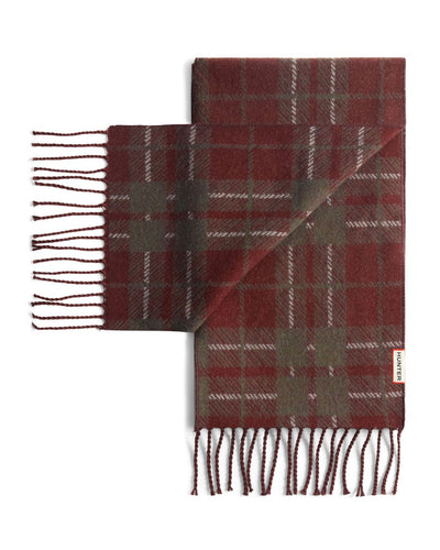 Hunter Cuff Beanie and Tartan Scarf Set