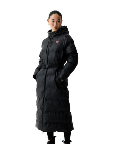 Hunter Hutchison Sonic Welded PU Womens Long Puffer Jacket