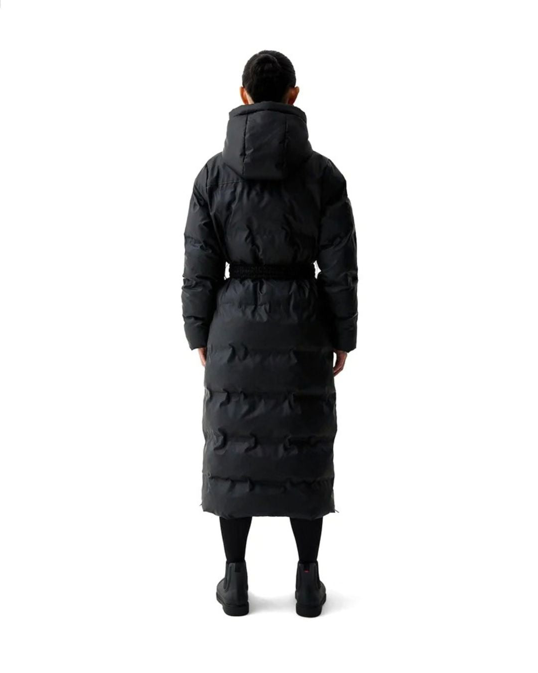 Hunter Hutchison Sonic Welded PU Womens Long Puffer Jacket