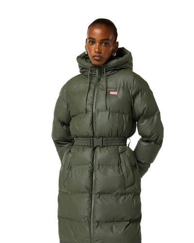 Hunter Hutchison Sonic Welded PU Womens Long Puffer Jacket