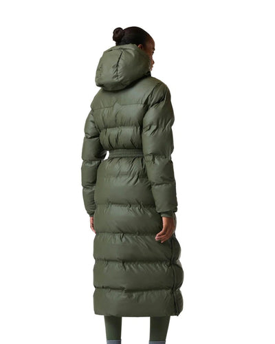 Hunter Hutchison Sonic Welded PU Womens Long Puffer Jacket