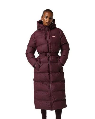 Hunter Hutchison Sonic Welded PU Womens Long Puffer Jacket