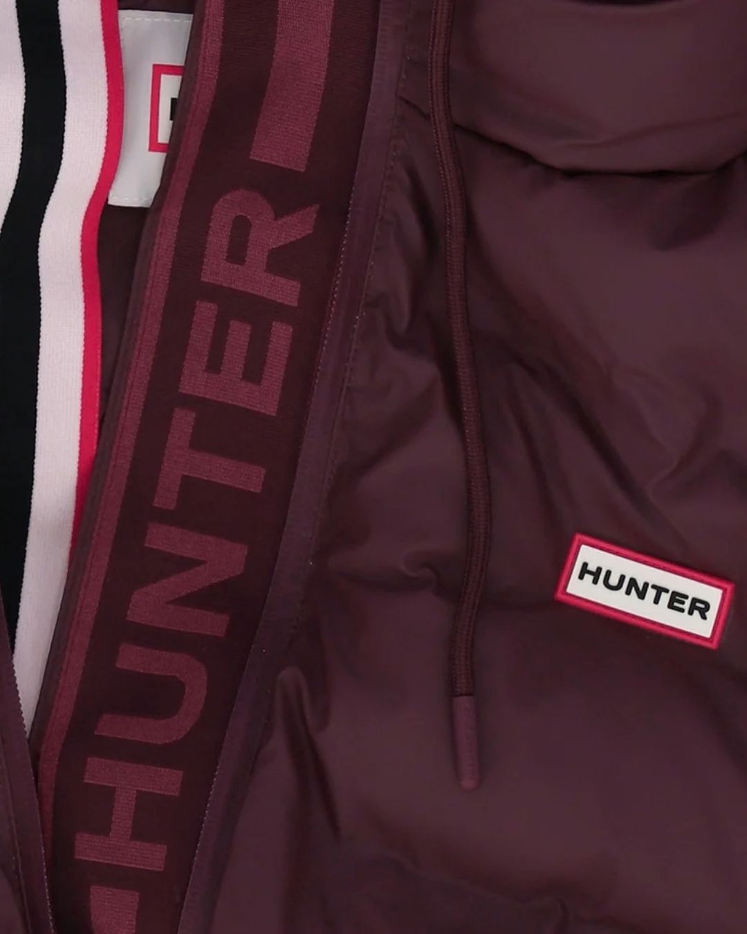 Hunter Hutchison Sonic Welded PU Womens Long Puffer Jacket